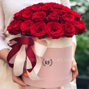 Manavgat Flower - 21 Roses in a Pink Box
