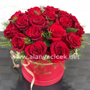Manavgat Florist - 21 Roses in Box