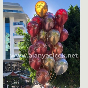 Manavgat Florist - 25 Birthday Balloons