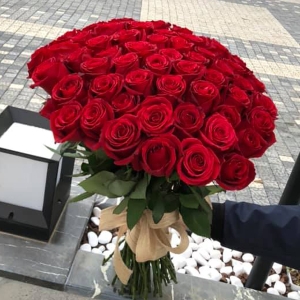 Manavgat Florist - 51 Red Roses Bouquet