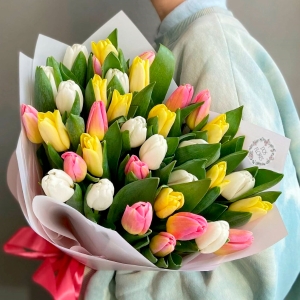  Manavgat Flower - 35 Tulips Bouquet