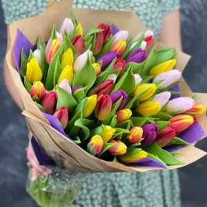  Manavgat Flower - 51 Tulips Bouquet