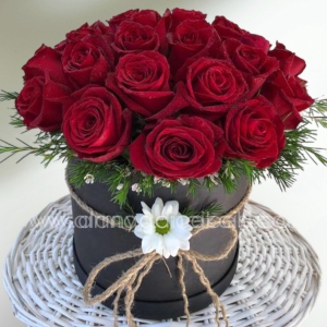  Manavgat Florist - 23 Red Roses in Box