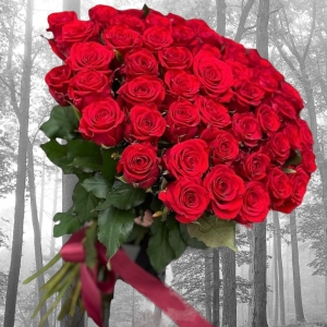 Manavgat Florist - 51 Red Roses Bouquet