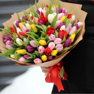  Manavgat Flower Delivery - 101 Tulips Bouquet