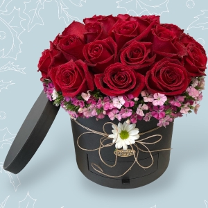  Manavgat Florist - 23 Red Roses in Box