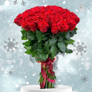  Manavgat Flower Delivery - Bouquet of 45 Red Roses