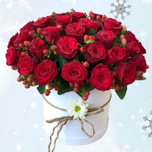  Manavgat Florist - 29 Red Roses in Box